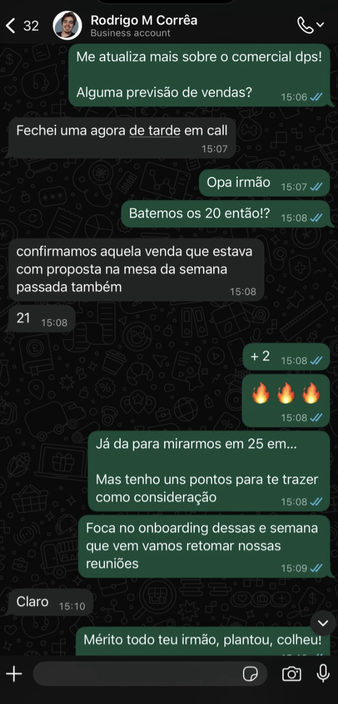Depoimento de Rodrigo M. Corrêa